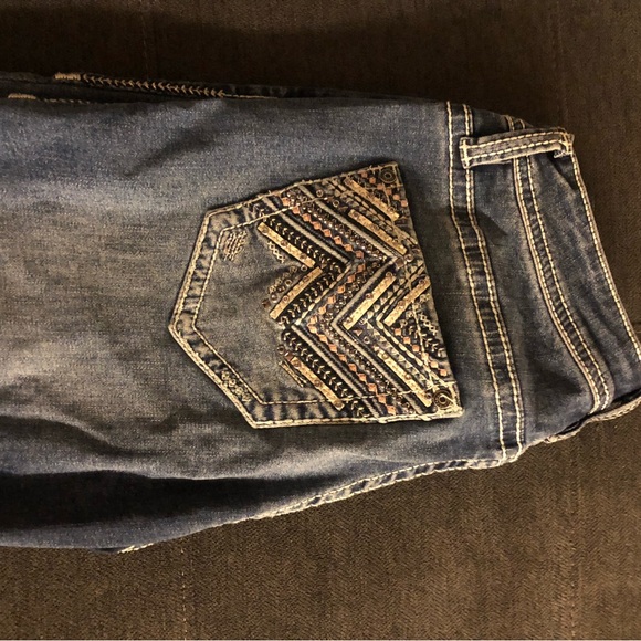 Rock and Roll Cowgirl Jeans size 27x34 - Picture 6 of 6